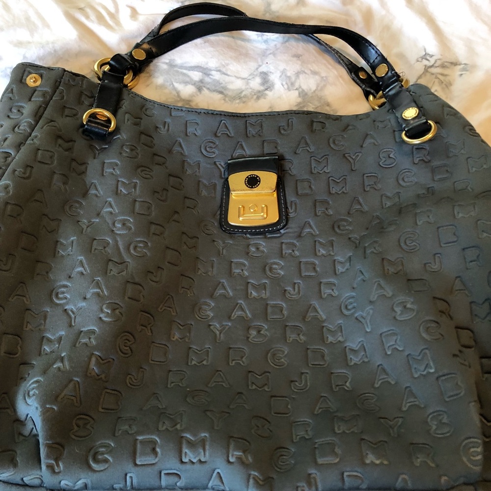 Rare Marc by Marc Jacobs Gray Purse Neoprene Bag